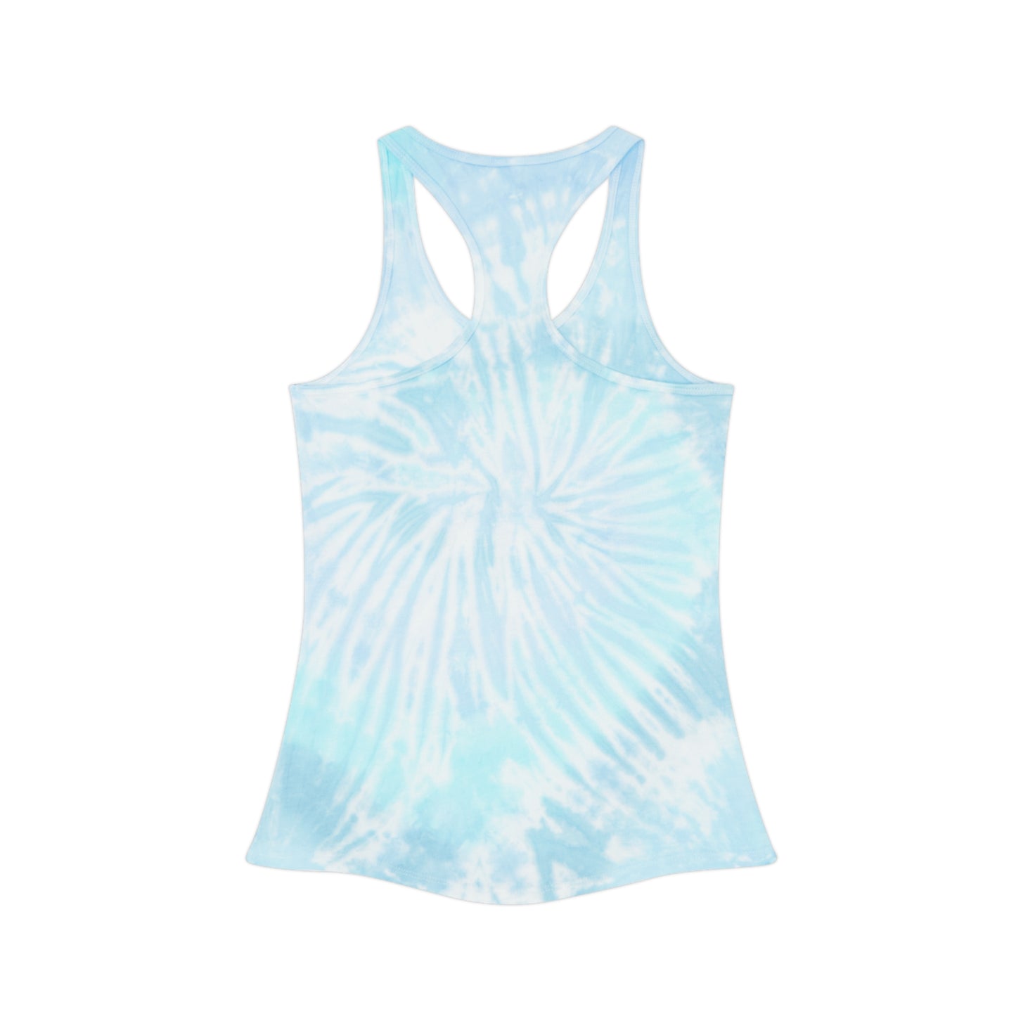 JAQZ Shack Psychedelic Tie-Dye Racerback Tank Top