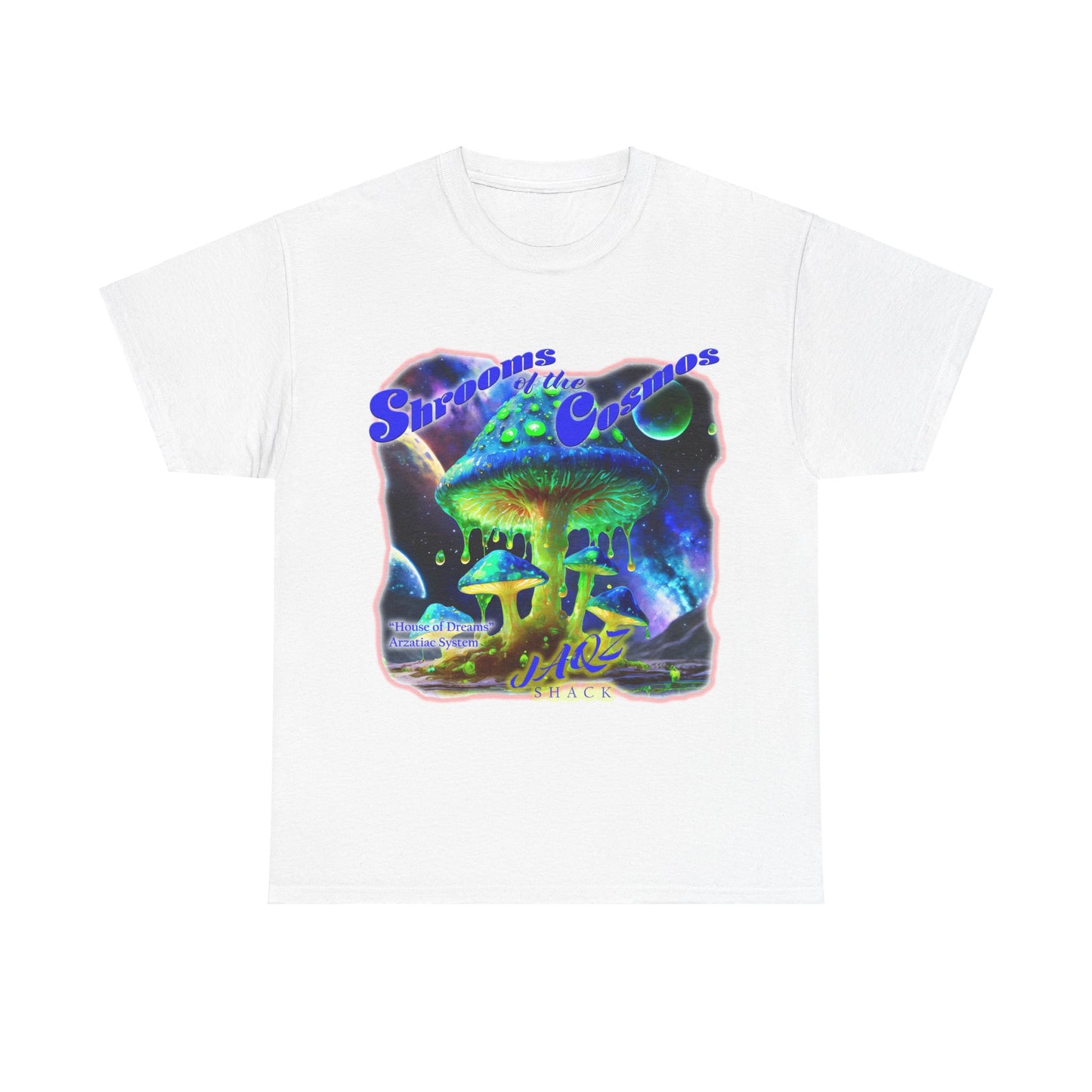 Shrooms of the Cosmos JAQZ Shack Unisex Heavy Cotton Tee