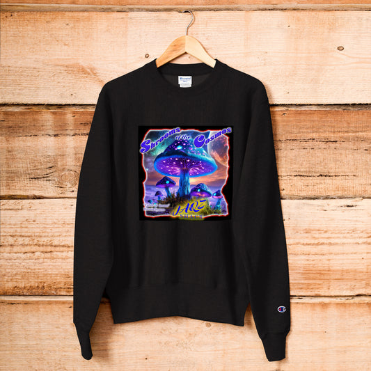 Shrooms of the Cosmos "Father of Dreams" JAQZ Shack Champion Sweatshirt