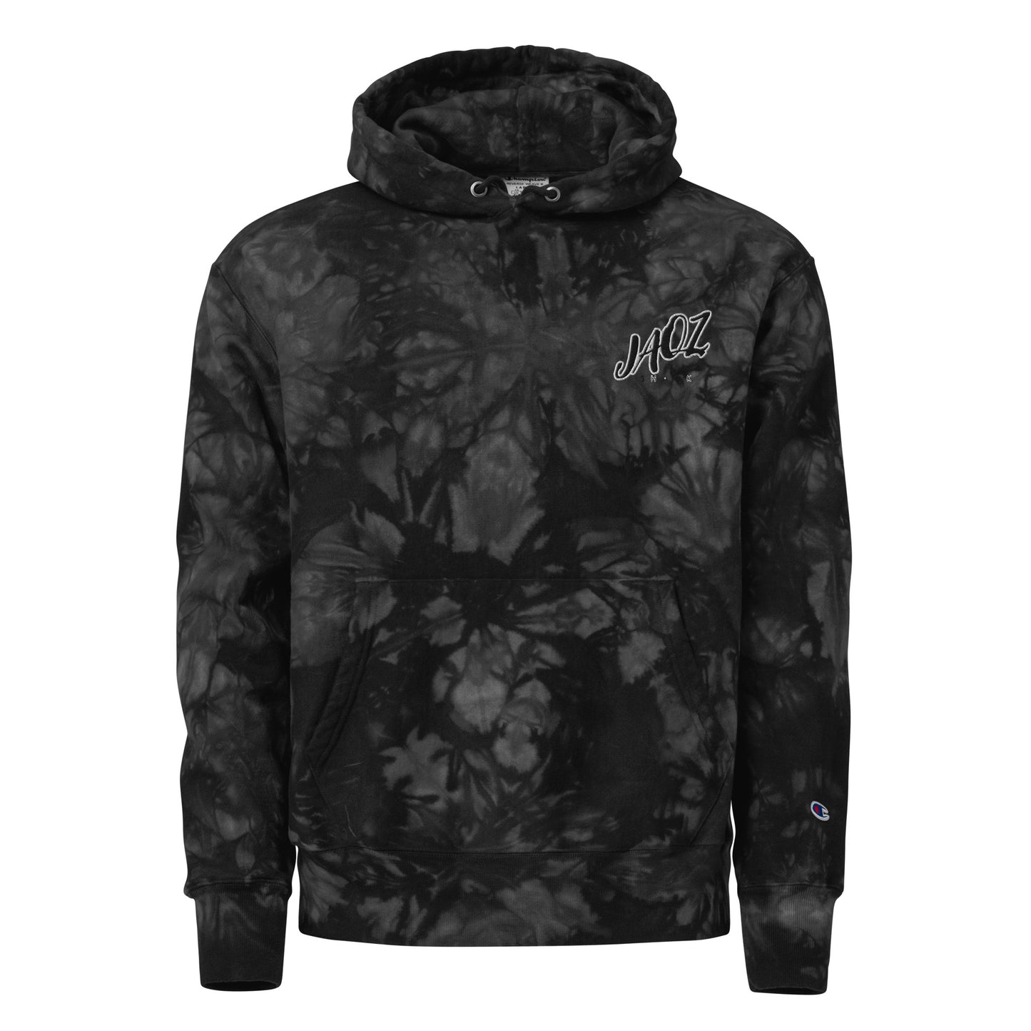 JAQZ Shack Champion tie-dye hoodie